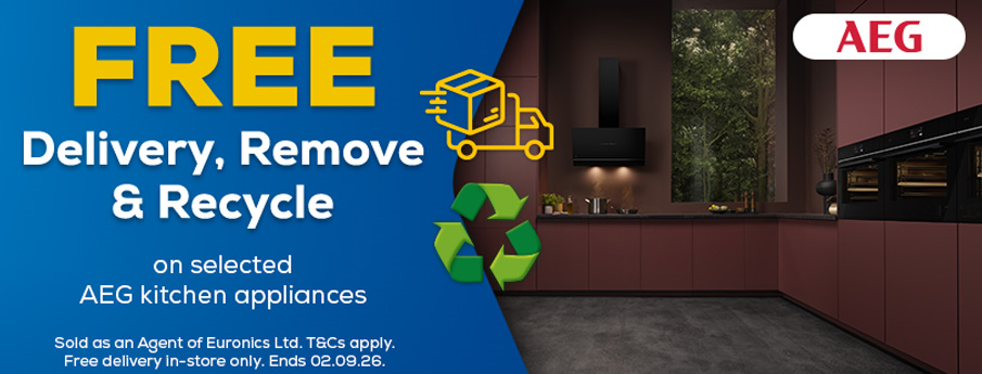 AEG Free Delievery, Remove & Recycle